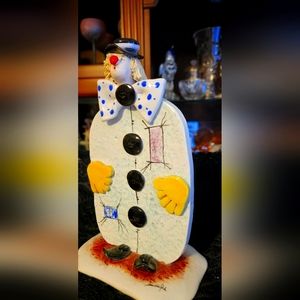 Vintage Ceramic Clown By Zampiva